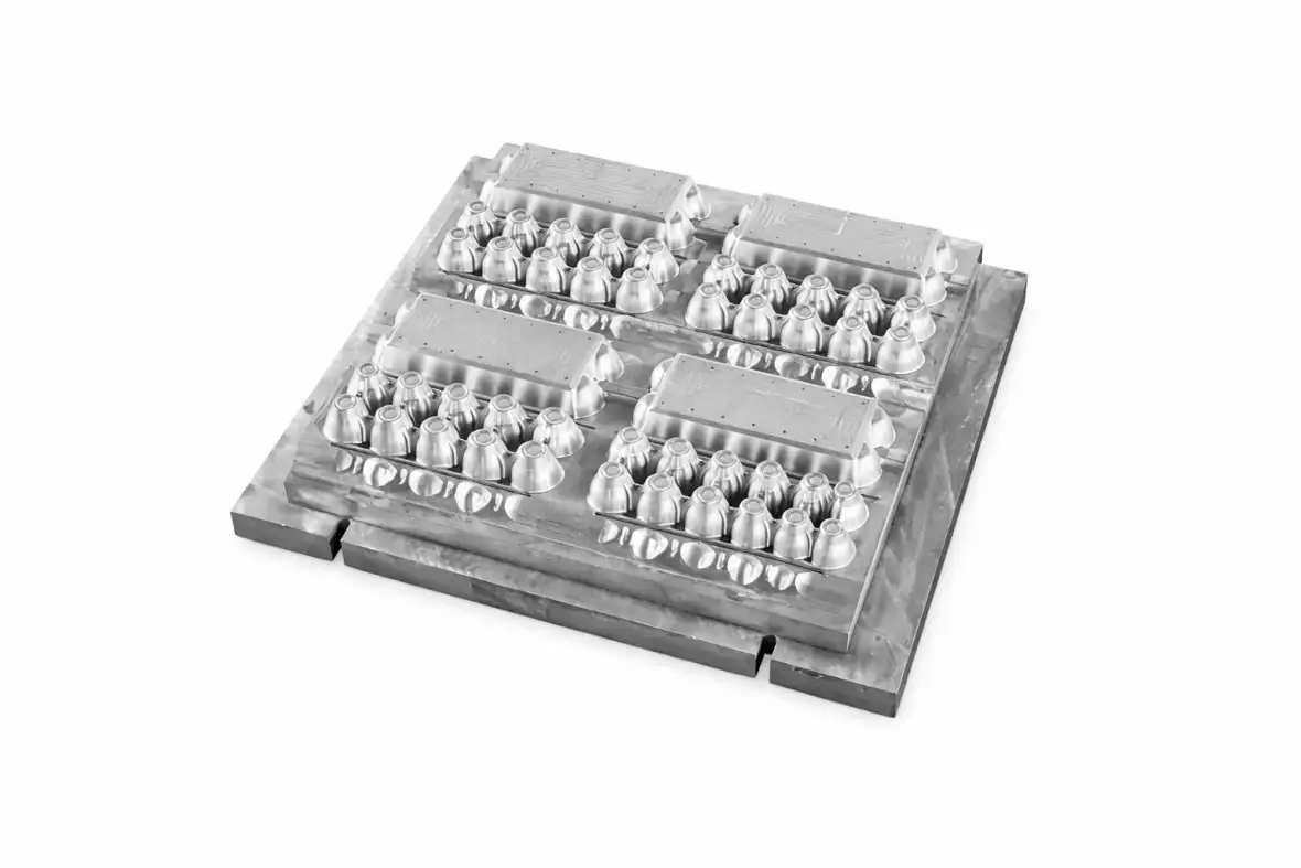 10-Egg Molded Pulp Egg Carton Mold | Precision Pulp Forming Mold for Molded Pulp Packaging