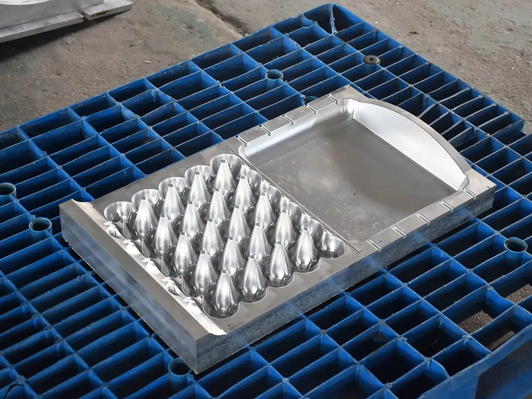 30-Cup Pulp Egg Carton Mold | Integrated Pulp Forming Mold for Egg Carton Production